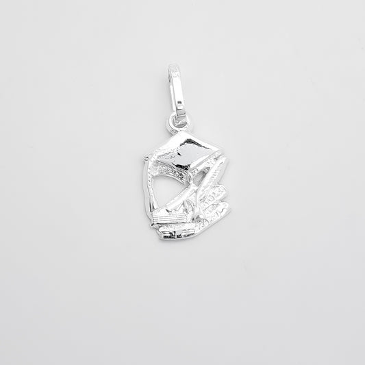 Dije Libro y Birrete Blanco