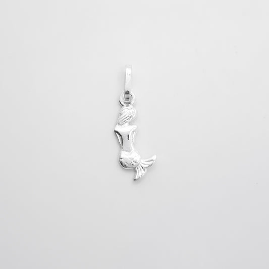 Dije Sirena Chica Blanco