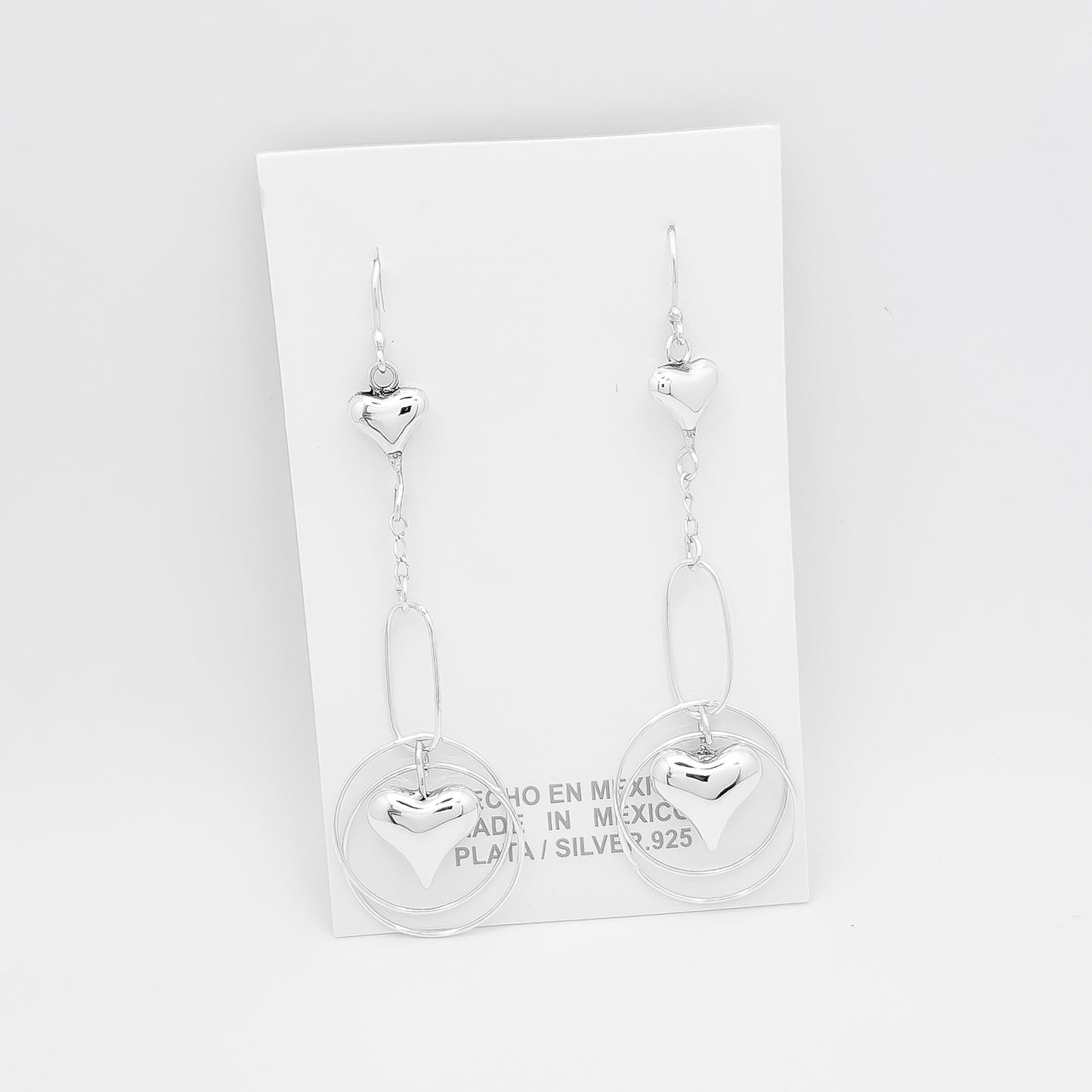 Arete Largo Circulo Corazon