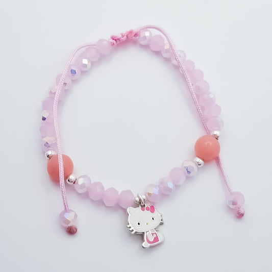 Pulsera Kitty Rosa