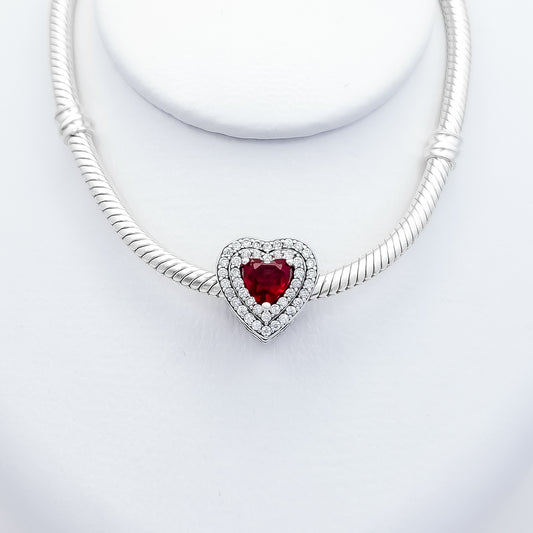 Charm Corazon Rojo