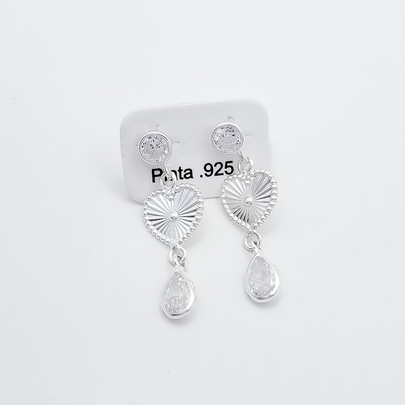 Broquel Corazon Diamantado