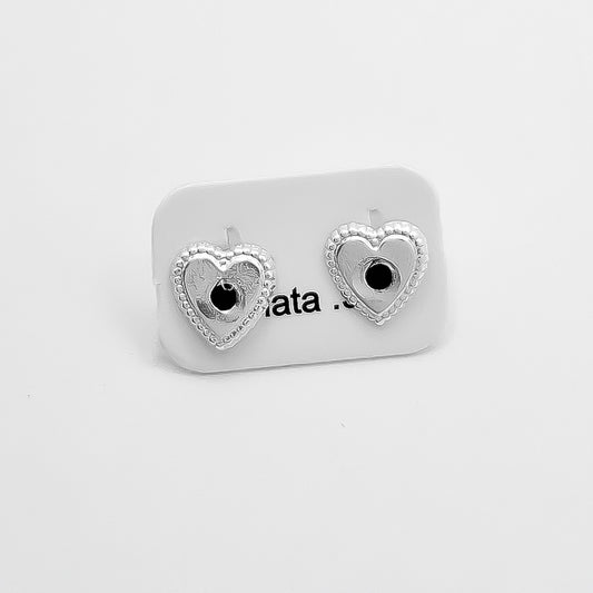 Broquel Corazon Negro