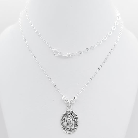 Collar Virgen Pavonada Chica