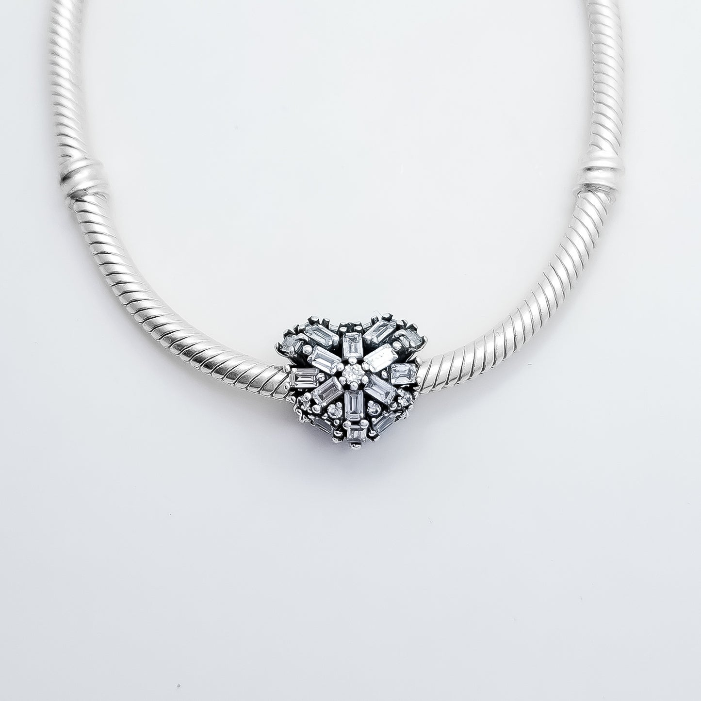 Charm Corazon Zirconia