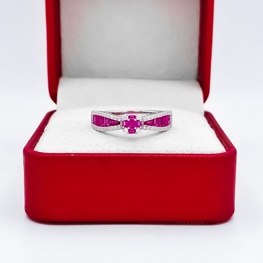 Anillo Zirconia Fiusha