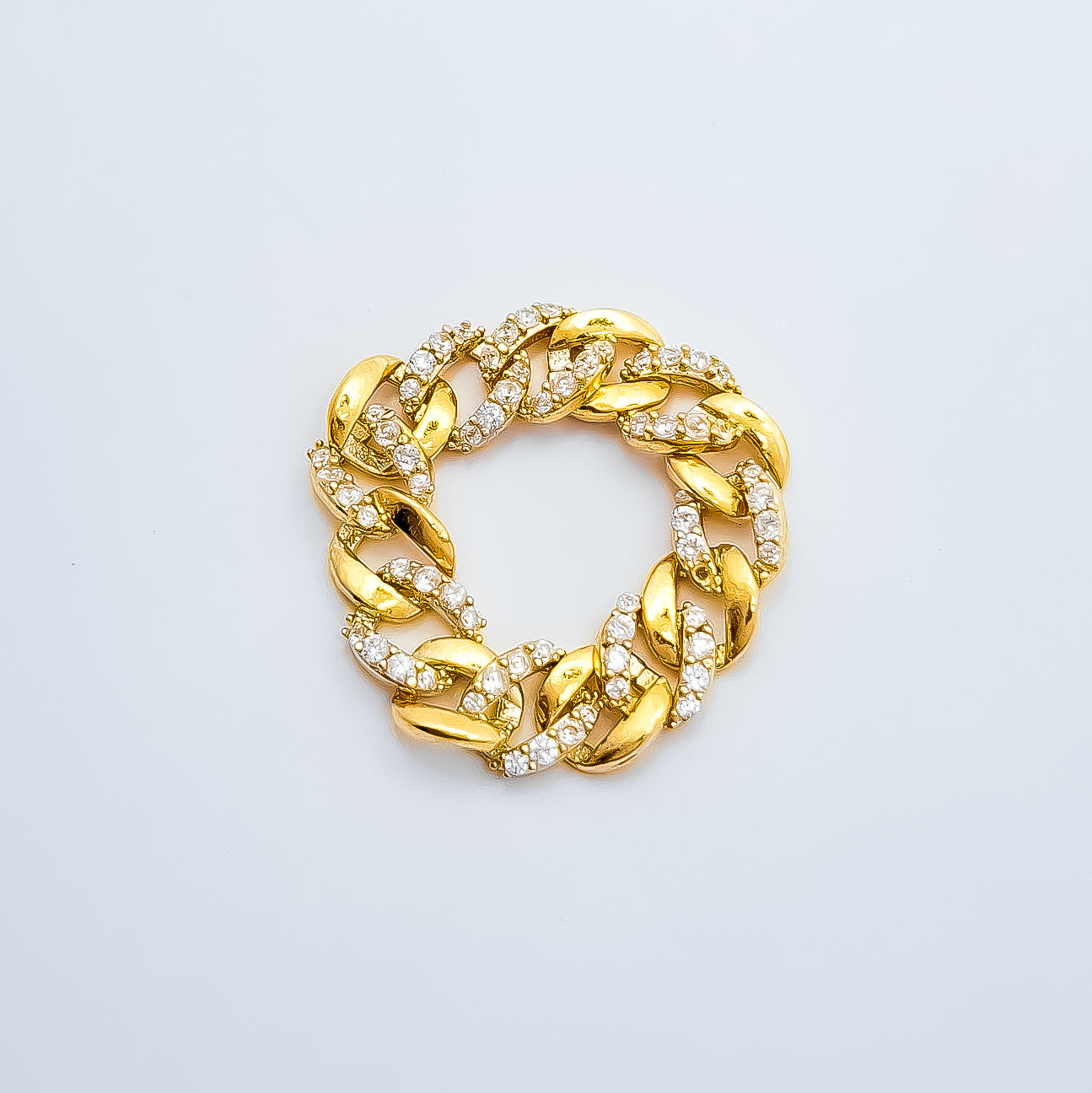Anillo Cadena Dorado