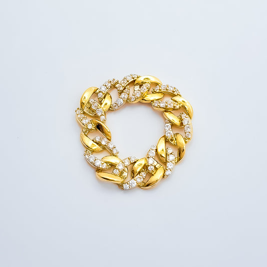 Anillo Cadena Dorado