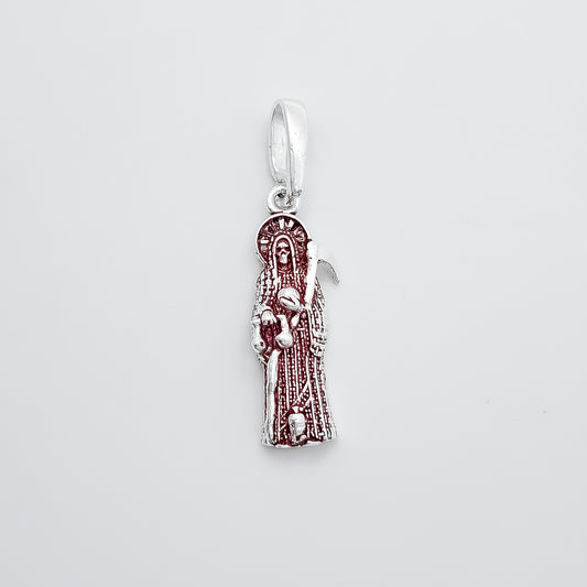 Dije Santa Muerte Mini Roja
