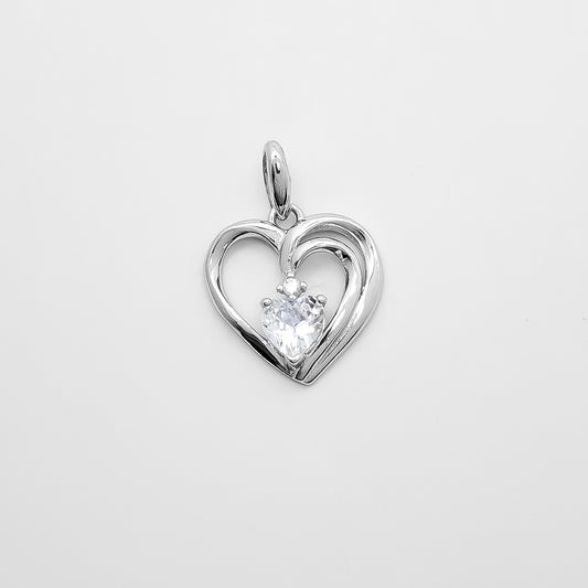 Dije Zirconia Corazon