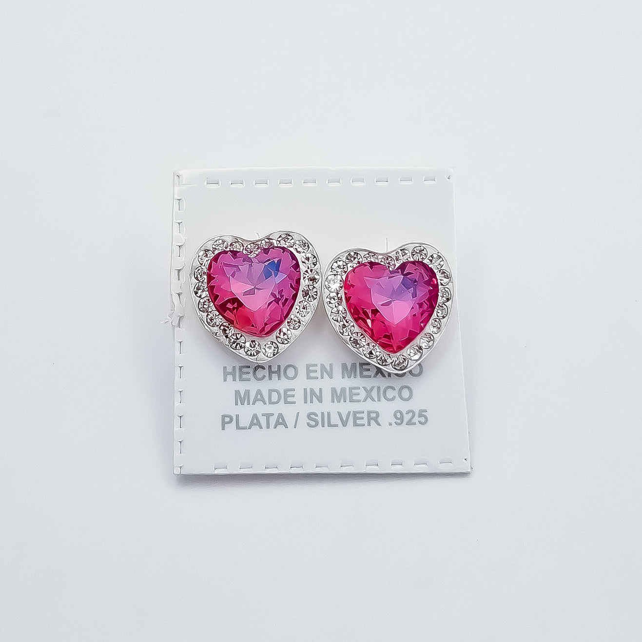 Arete Corazon Rosa