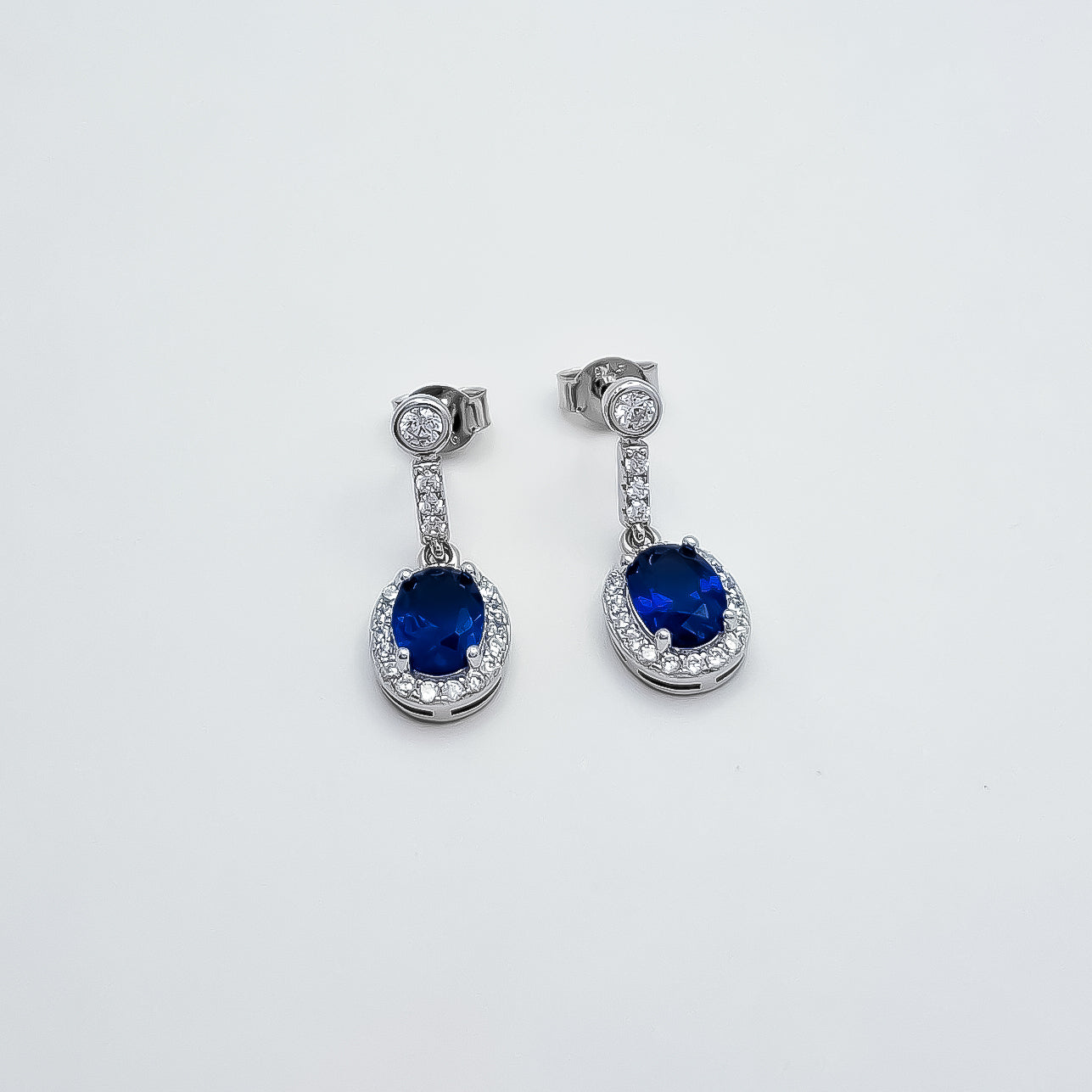 Arete Zirconia Azul