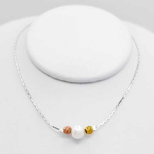 Pulsera Perla Tricolor