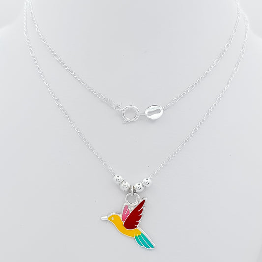 Collar Colibri Esmalte