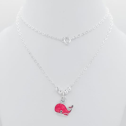 Collar Ballena Rosa