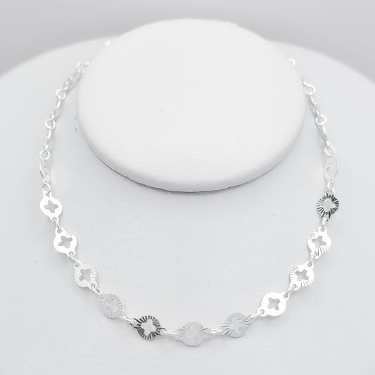 Pulsera Florecitas Diamantada