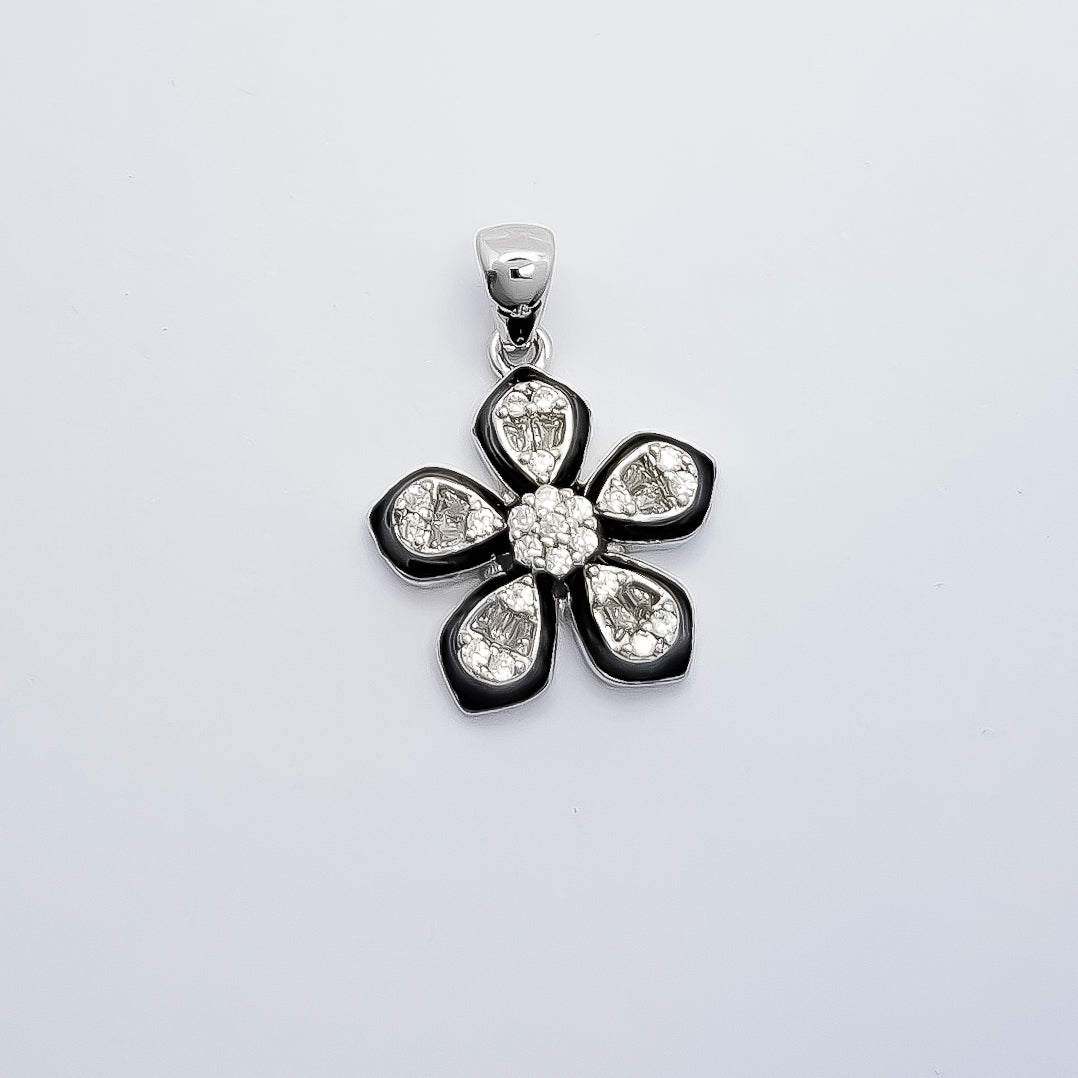 Dije Flor Zirconia