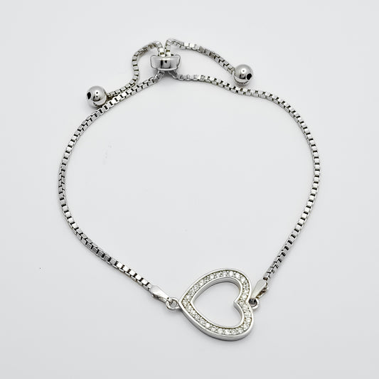 Pulsera Corazon Ajustable