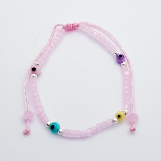 Pulsera Rosita Ojitos