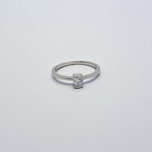 Anillo Oso Zirconia