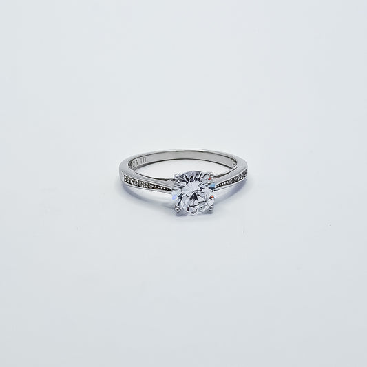 Anillo Solitario Zirconia