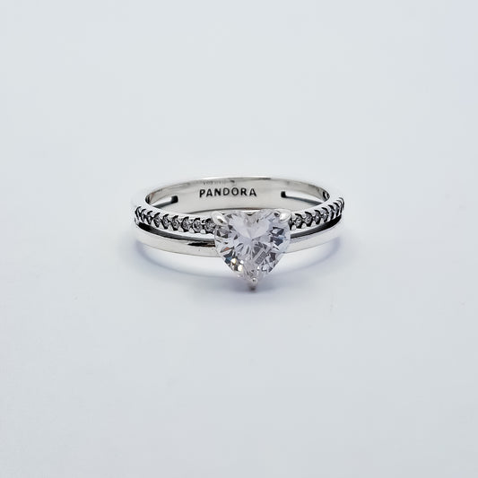 Anillo Pan Corazon Blanco