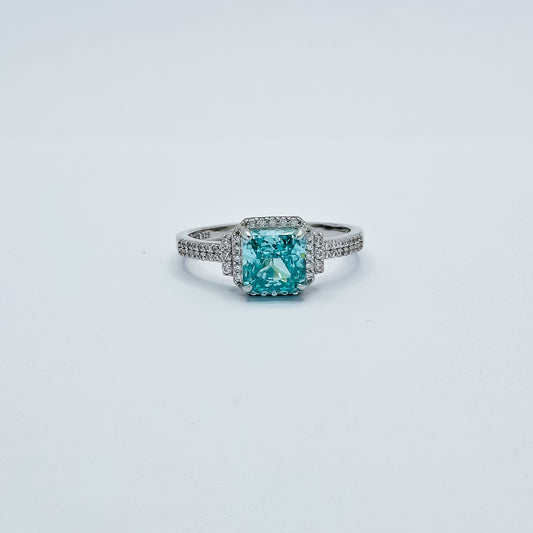 Anillo Cuadro Menta