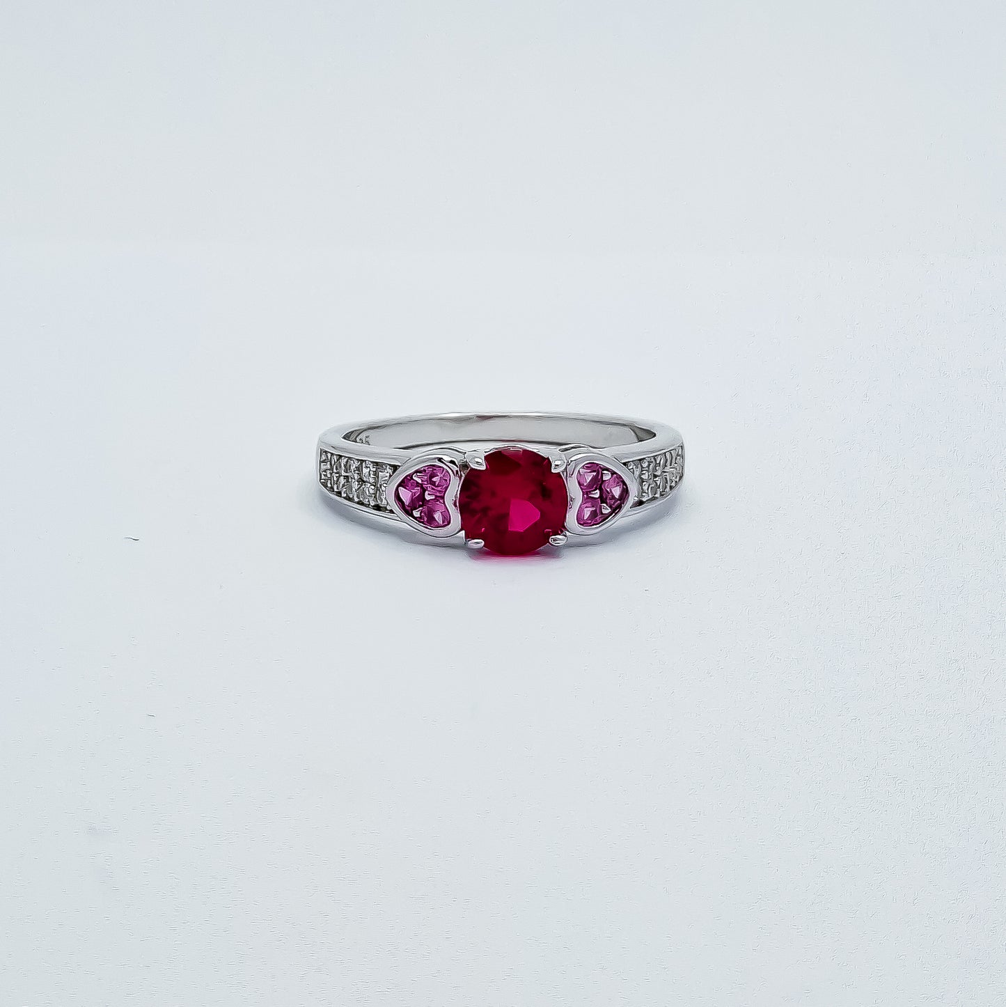 Anillo Zirconia Roja