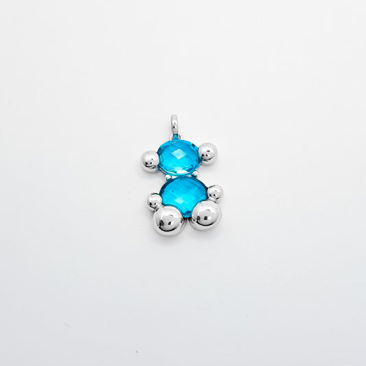 Dije Oso Azul Grande