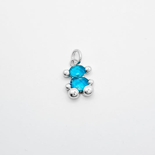 Dije Oso Azul Chico