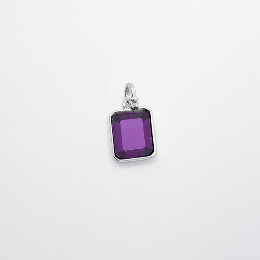 Dije Cuadro Morado