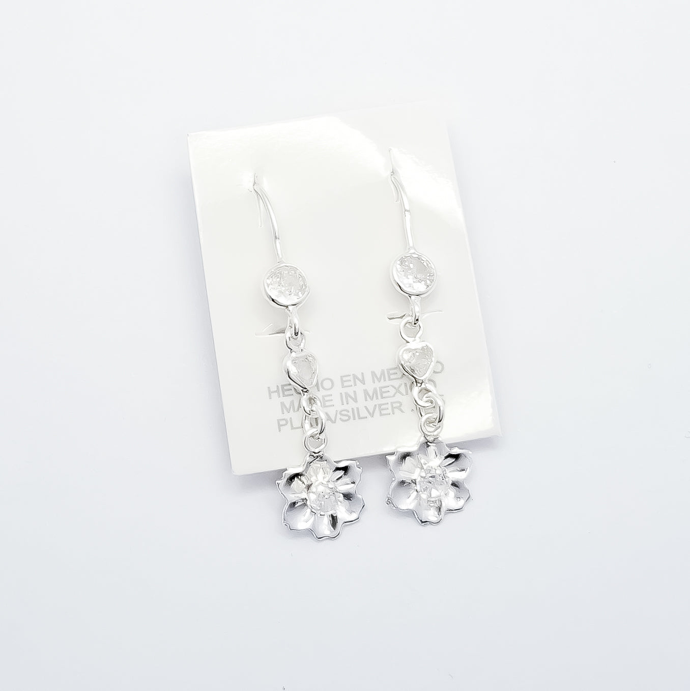 Arete Flor Blanco