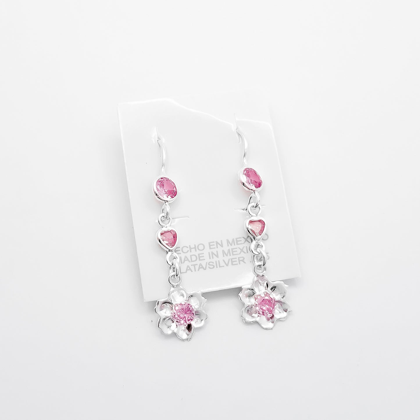 Arete Flor Rosa