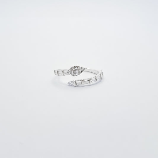 Anillo Serpiente Blanco