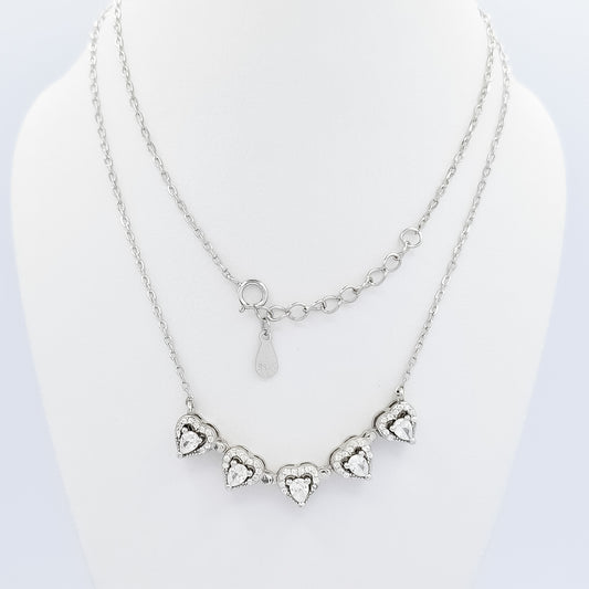Collar Corazones
