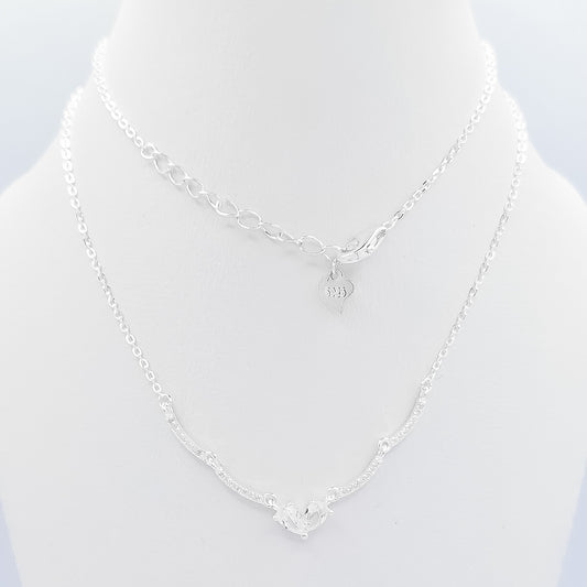 Collar Corazon Zirconia