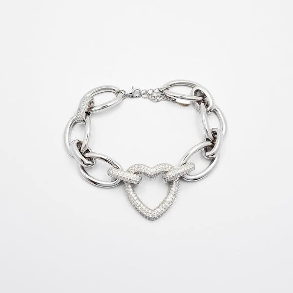 Pulsera Corazon Grande
