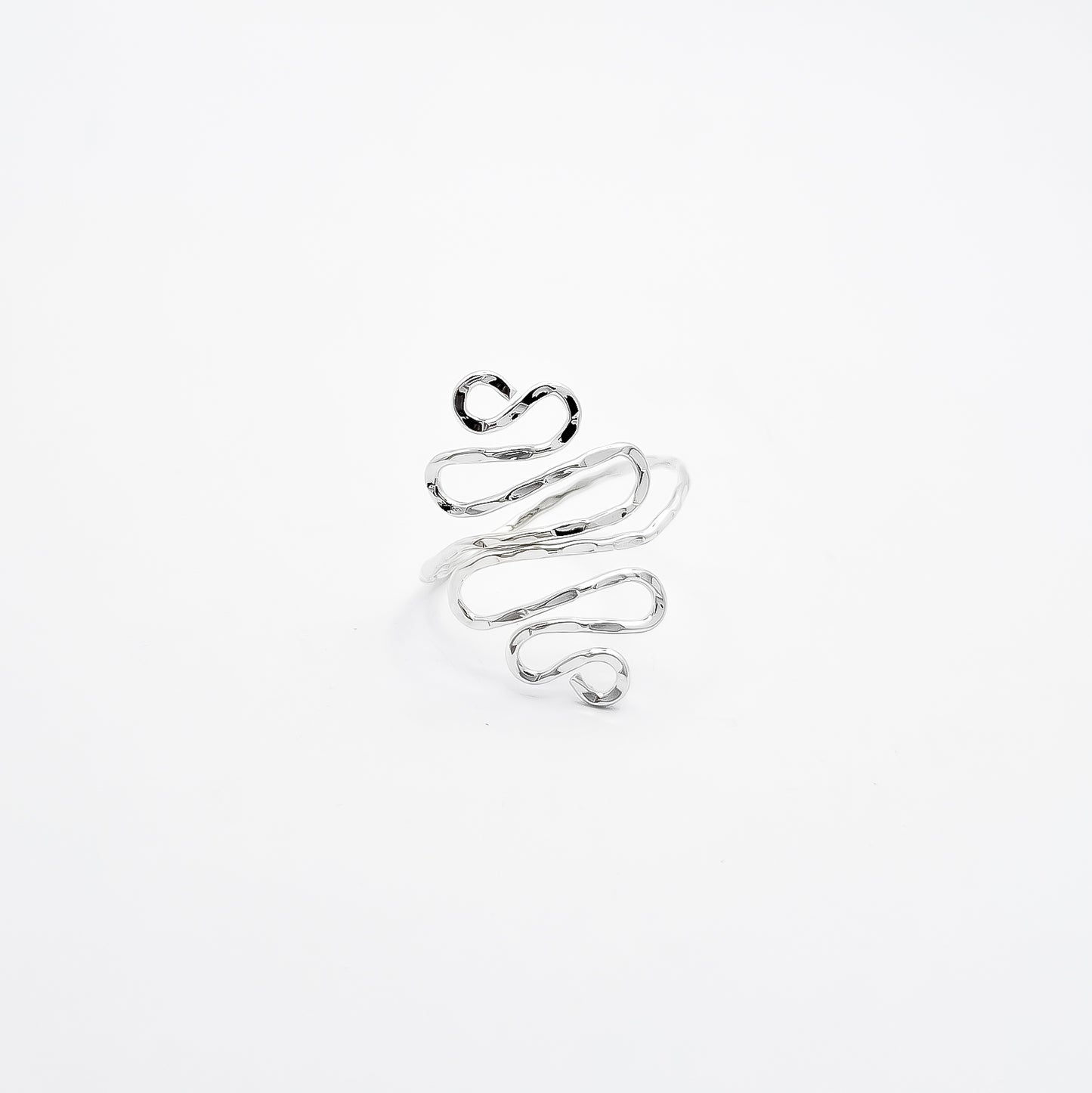 Anillo Martillado Ligero