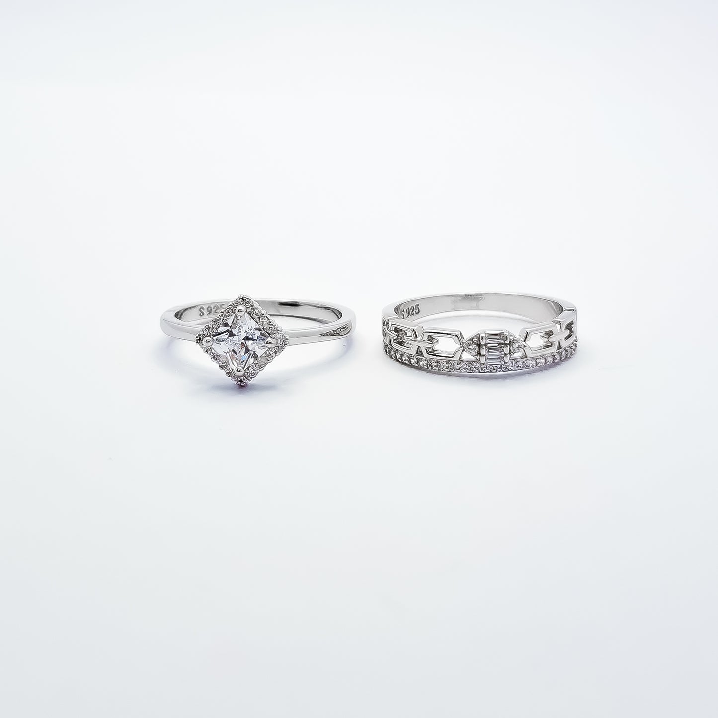Anillo Alianza Zirconia