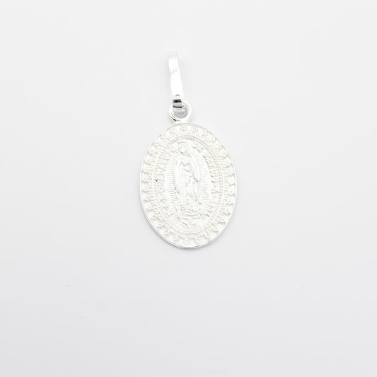 Dije Virgen Guadalupe Blanco