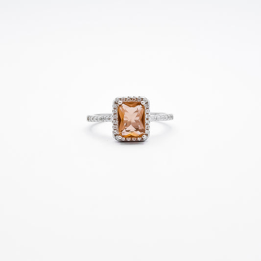 Anillo Cuadro