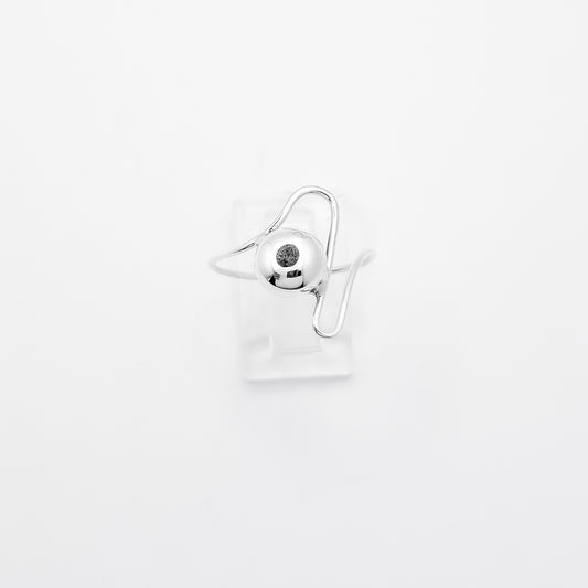 Anillo Bola ZigZag
