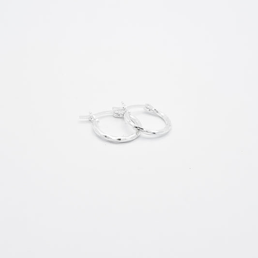 Arracada Chica Diamantada