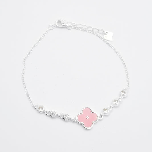 Pulsera Van Rosa Zirconia