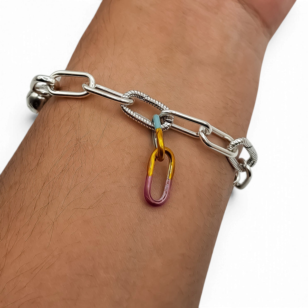 Charm Multicolor Plata Ley 925