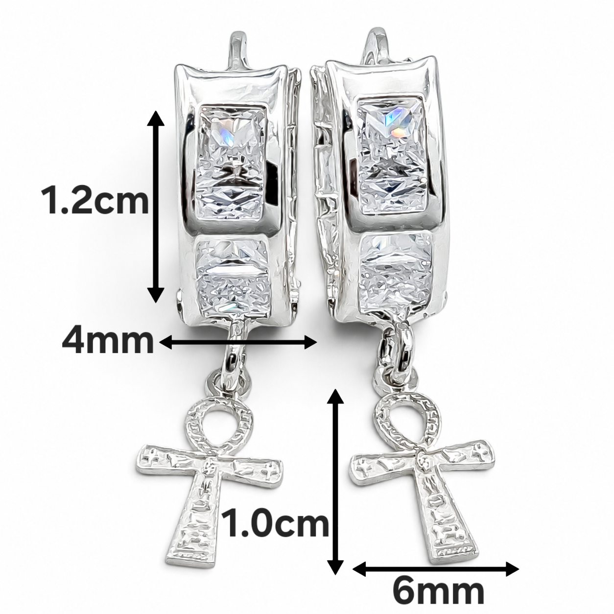 Hugguies Cruz Plata Ley 925