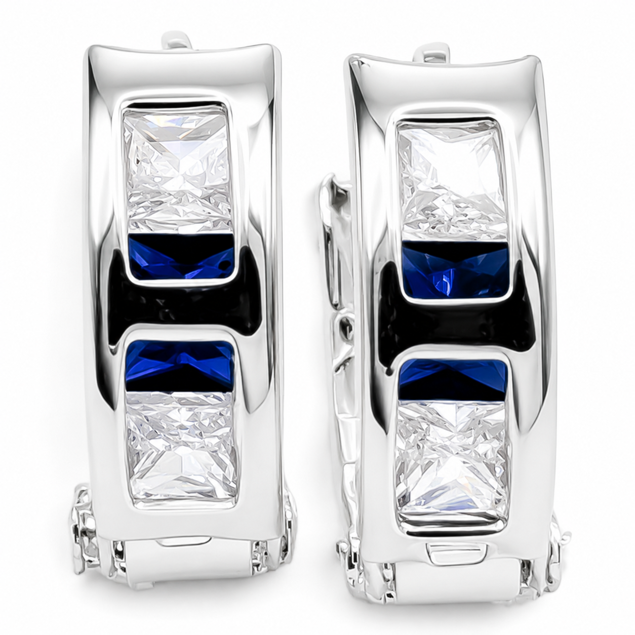 Hugguies Minis Azul Plata Ley 925