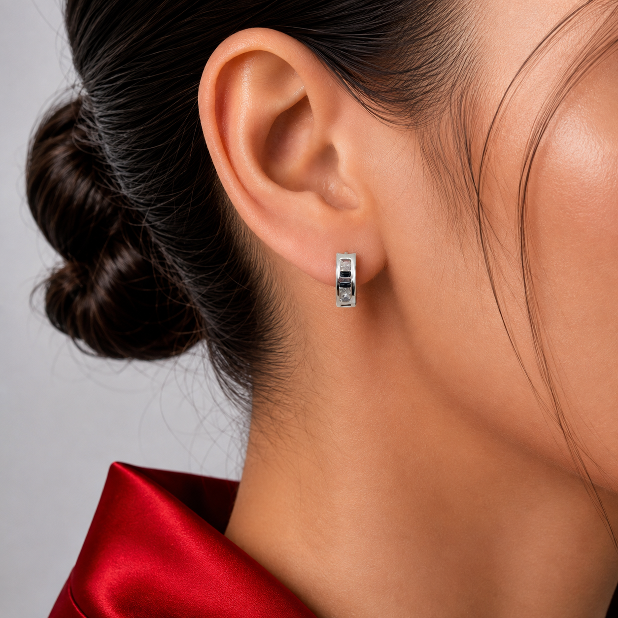 Hugguies Minis Azul Plata Ley 925