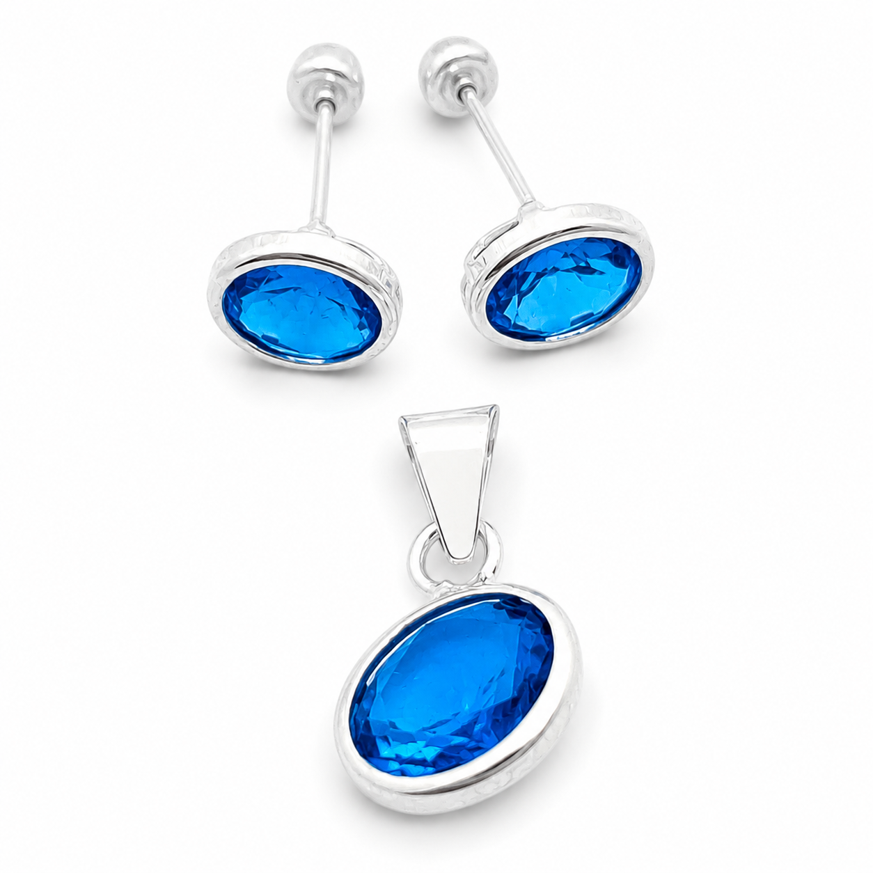 Set Circulo Azul