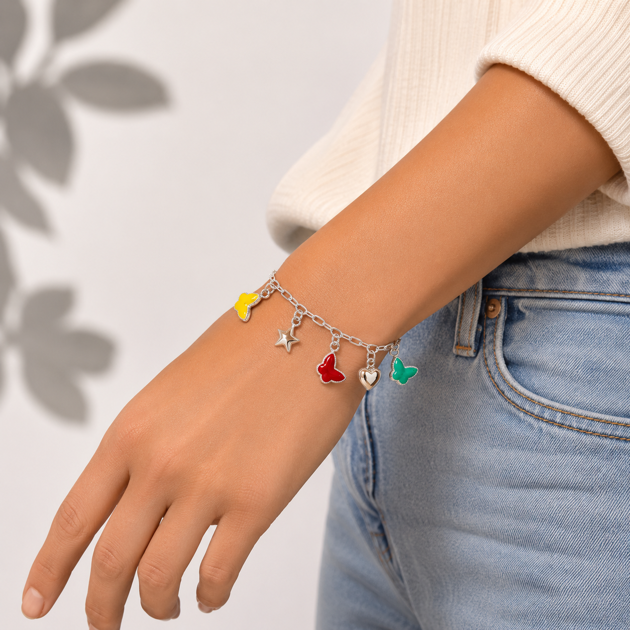 Pulsera Mariposa Multicolor